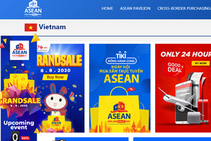 La Journée de vente en ligne de l’ASEAN 2021 prévue en août prochain